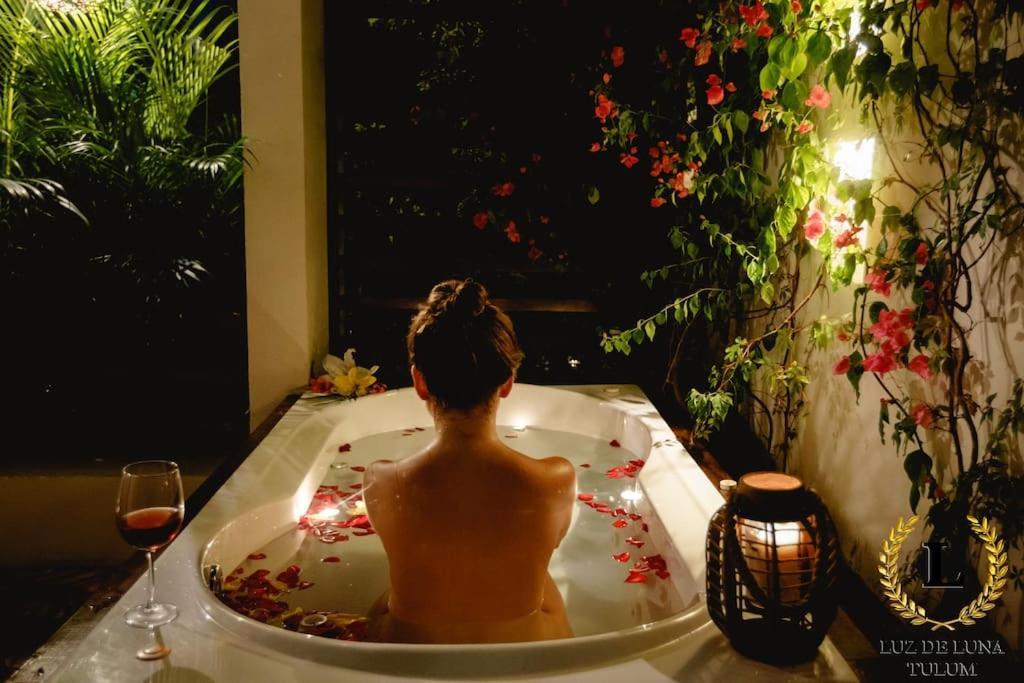 Luz De Luna Tulum Villa Eksteriør billede