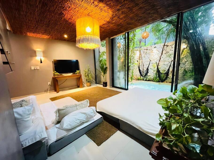 Luz De Luna Tulum Villa Eksteriør billede