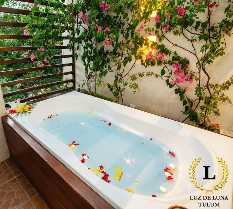 Luz De Luna Tulum Villa Eksteriør billede